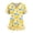 Gold, variant on Scrub Tops Women Funny Hawaiian Tropic Nurse Uniforms Fashion V-Neck Side Slits Scrub Shirt Holiday Short Sleeve Medical Workwear with Pockets Gold 3XL