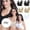 2Black+2Brown+1White(5pc), variant on Plus Size Sport Bra for Women, 1-5 Pack Full Coverage Wirefree Mesh Breathable Sport Bras Comfort Extra Elastic Workout Sport Bras with Pads 32-48B/C/D, Summer