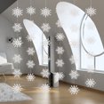 thumbnail image 3 of GLiving Winter Christmas Hanging Snowflake Decorations - 36Pcs White Snowflakes Hanging for Christmas Winter Wonderland Holiday Ne, 3 of 8