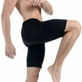 thumbnail image 2 of Pantalones cortos deportivos de compresión de alta elasticidad, frescos, de secado rápido, transpirables, para hombre, para entrenar, correr, andar en bicicleta, color negro, talla L, 2 of 13