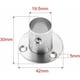 thumbnail image 3 of Pack de 2 Soportes TUNC con Brida para Barra de Armario de Acero Inoxidable 19 mm, 3 of 5