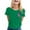 Green, variant on Women's Awareness Month Printed Tee For Cancer Support Stylish Top Women S T Shirts Women Long Sleeve Shirts Long Sleeve Layering T Womens T Shirts Short Sleeve Short Sleeve Tops for(Blue,2XL)