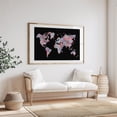 thumbnail image 4 of Wanderlust - Mixed Media Map Pastel Abstract Travel Poster Modern Art Unframed Wall Art Print 4 x 6 inches, 4 of 7