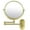 Gold, variant on TUSHENGTU 8" Wall Mounted Makeup Mirror,10x Magnification Double Sided High Definition Vanity Mirror