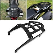 Kojem High-Hardness Aluminium Luggage Rack Rear Motorcycle Storage Carrier Black Compatible with Honda CRF250L 2013-2020