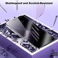 thumbnail image 4 of WSKEN Privacy Screen Protector for iPhone 15 6.1 inch,[Auto-Dust Removal] Full Coverage Screen 2.5D Edge 28 Degree 10s HD Tempered Glass Film with Dust Clean Installing House 2023 5G,2 Pack, 4 of 5