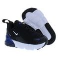 thumbnail image 4 of Nike Air Max 270 Infant/Toddler Shoes Size 4, Color: Black/Blue, 4 of 5