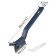 thumbnail image 2 of 2PC Hard Bristle Crevice Cleaning Brush, Small Cleaning Brushes, Grout Cleaner Brush, Scrub Brush for Shower Tile, Skinny Gap Cleaning Tools for Household Use, Bathroom, 2 of 3