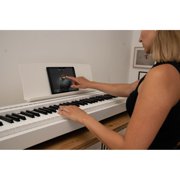 Kawai ES120 88-Key Portable Digital Piano with Speakers, Light Gray