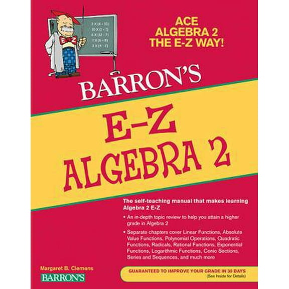 Pre-Owned Barron's Easy Way: E-Z Algebra 2 (Paperback)