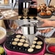 thumbnail image 4 of Dispensador de masa para panqueques de acero inoxidable, embudo para hornear pasteles con estante estable para gofres de bolas Takoyaki, 4 of 8