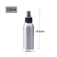thumbnail image 3 of Atomizadores de niebla fina de aluminio de 4.1 fl oz, botella de spray, contenedores de metal recargables, botellas de bomba de almacenamiento de líquidos para aceites esenciales, aromaterapia, perfum, 3 of 5