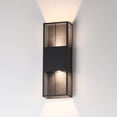 thumbnail image 7 of ET2 E30393-ABZ 18 in. LED Grate-Outdoor Wall Sconce, Architectural Bronze, 7 of 7