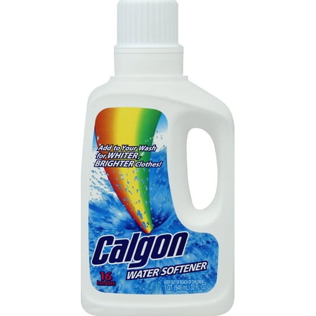 Calgon Water Softener, 32oz Bottle, Laundry Detergent (Best Water Softener For Well Water)