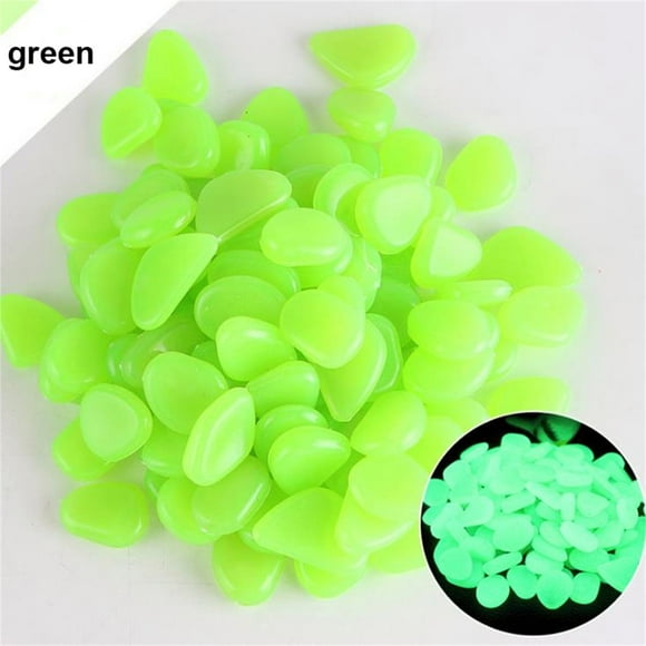 Fankiway Decorative Stones Glow In the Dark Rocks, Decorations for Walkways, Gardens