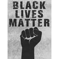 thumbnail image 2 of Prime, Marcus 15x18 White Modern Wood Framed Museum Art Print Titled - Black Lives Matter, 2 of 4