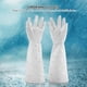 thumbnail image 4 of Guantes Largos de Poda ANGGREK Jardinería Pinchazos Cuero Resistente Al Desgaste Blanco M, 4 of 5