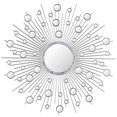 thumbnail image 2 of Empire Art Direct PMM-MJ3575-36R Milkyway I Bling Miroir Mural Rond, 2 of 4