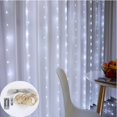 thumbnail image 1 of Guirnalda de cortina LED 3M en la ventana festón de luces de hadas con alimentación USB con guirnalda de Año Nuevo remoto luces Led decoración de Navidad Tan Jianjun  unisex, 1 of 2