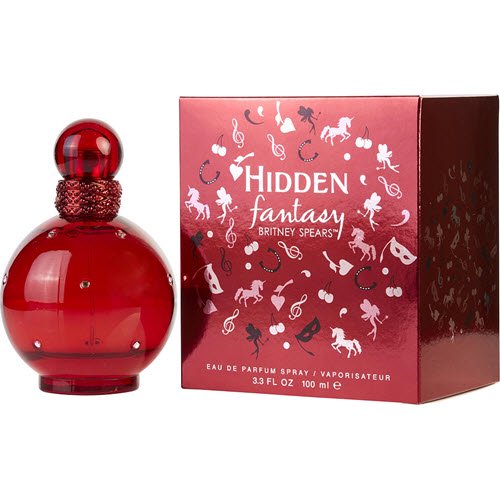 Hidden Fantasy By Britney Spears Hidden Fantasy for Women Eau De Parfum Spray, 3.3 Ounce