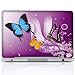 thumbnail image 3 of Meffort Inc 17 17.3 Inch Laptop Notebook Skin Sticker Cover Art Decal (Included 2 Wrist pad) - Flyaway Butterflies, 3 of 4