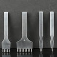 thumbnail image 5 of BUYISI Reliable French Style Pricking Iron Leather Chisel Cold Work Die Steel Construction Flexible And Functional 4Mm Diamond Cut Suit, 5 of 5