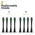 thumbnail image 5 of Original Replacement Toothbrush Heads for Wagner Switzerland Whiten+ edition electric toothbrush (black), 5 of 9