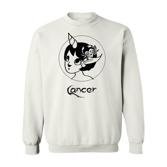 Zodiac Sign Cancer. Sweatshirt Women -Image by Shutterstock, Female 5X-Large