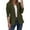 Army Green, variant on BangWanChi Women Blazers for Work Women's Solid Color Casual Fashion Long-Sleeved Cardigan Jacket Coat Top