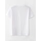 thumbnail image 3 of Summer Women's Front Printed Short Sleeve T Shirt Top Comfortable Breathable Fabric Casual Sport Labor Day, 3 of 6