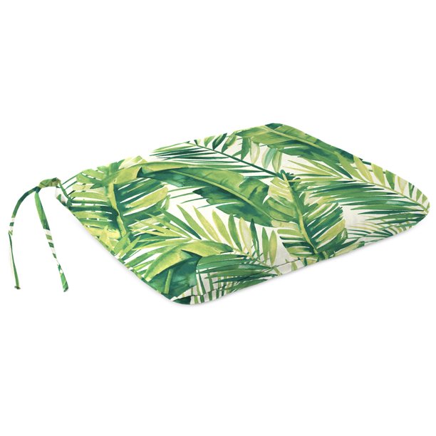 Mainstays Seat Back Pad Palm Leaf Print Walmart Com Walmart Com