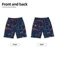 thumbnail image 2 of PAYOHTO Boy Swim Trunks Medium Size 10-12 Teens Boy Beach Board Shorts Dino Pattern Quick Dry Bathing Suit Swimwear, 2 of 9