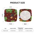 thumbnail image 6 of Uemuo Frogs and Mushrooms Pattern Waterproof Square Couch Cushion Covers, Magic Sofa Covers Washable, Stretch Sofa Seat Cushion Slipcovers, 6 of 9