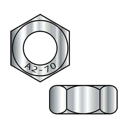 

M6-1.0 Metric ISO 4032 Hex Nut A2-70 Stainless Steel (Pack Qty 4 000) BC-MI64032A270
