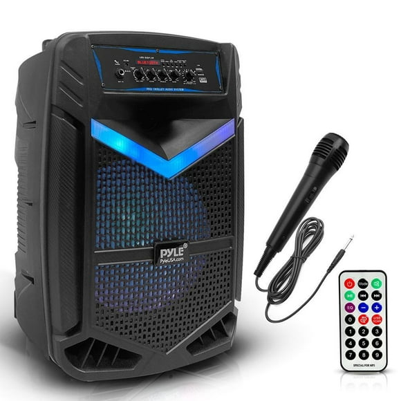 Pyle 15 Inch Bluetooth Portable Audio Party Speaker w/ Rechargeable Battery