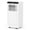 Black control panel, variant on 8,000 BTU Portable Air Conditioner – 3-in-1 AC Unit with Fan & Dehumidifier, Remote, 24H Timer, Window Kit, Quiet Sleep Mode for Rooms up to 350 Sq.Ft, Bedroom, Home Office, Apartment