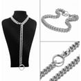 thumbnail image 2 of Metal Slip Chain Necklace Handmade Necklace Chain Tasteful Y Necklace Premium Stainless Steel Texture Link Chain Necklaces[s137], 2 of 2