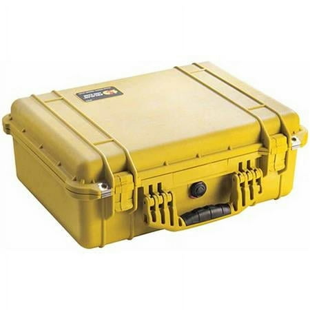 UPC: 0019428002541 | 1520 Watertight Hard Case without Foam insert – Yellow