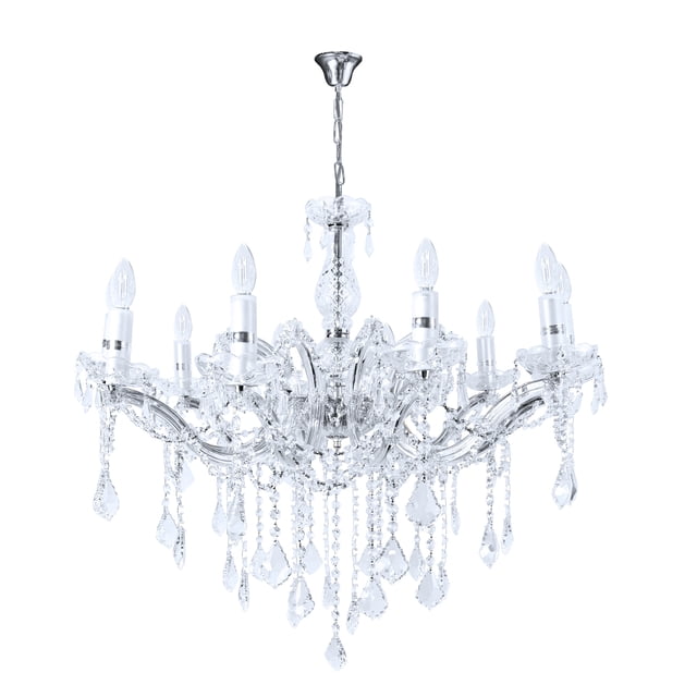 Candil Colgante de Cristal Cortado Gamalux María Theresa 6 Luces Clasico