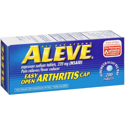Aleve: Pain Reliever/Fever Reducer Aleve, 200 ct