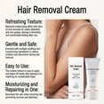 thumbnail image 2 of Crema depilatoria versátil con fórmula suave y aromática, depilación indolora, apta para hombres y mujeres de todo tipo de piel., 2 of 2