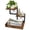 Rustic Brown Black, variant on Desk Shelf Organizer, Wood Desktop Organizer Small Bookshelf, 3 Tier Storage Shelf Riser Display Stand for Office Decor and Desk Accessories, Rustic Brown Black