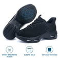 thumbnail image 5 of AOV Womens Running Shoes Slip on Tennis Athletic Walking Shoes Lightweight Comfortable Gym Workout Jogging Sport Sneakers AllBlack US 8, 5 of 7