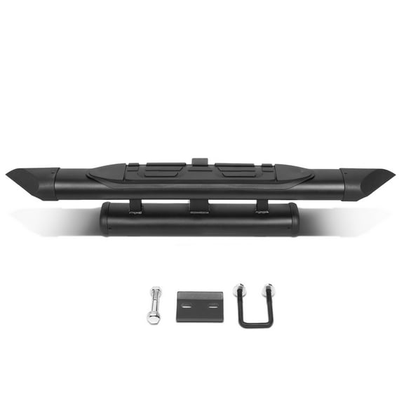 J2 Engineering For Universal 2" Hitch Receiver Truck Rear Bumper Trailer Towing Hitch Step Bar Board 3.25"W x 42.5"L Black