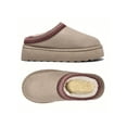 thumbnail image 3 of Women's Comfort Slippers - Winter Warm Durable Non-Slip Thick Sole Flat Heel, 3 of 3