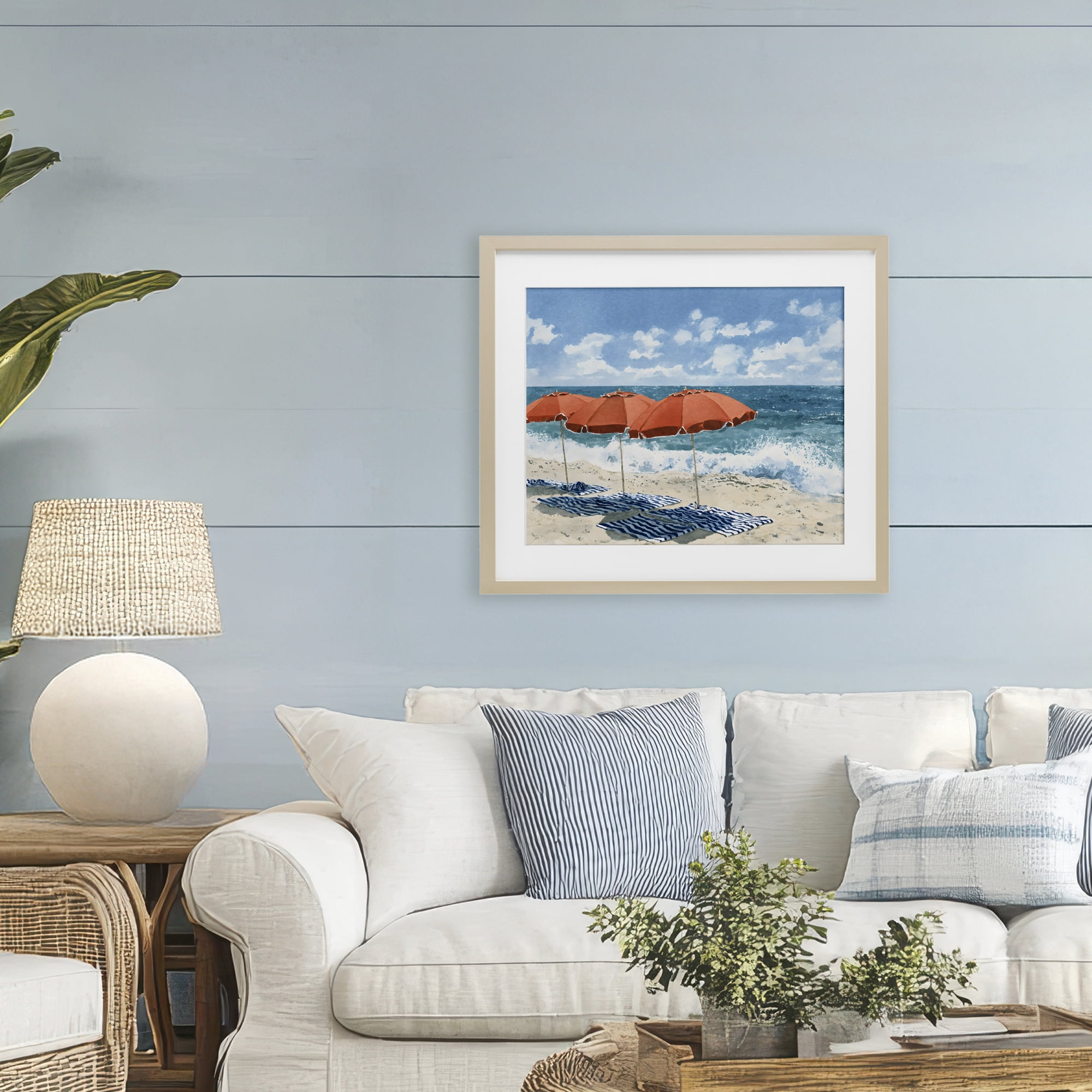 Stupell Industries Shade From The Sun Birch Framed Print Under Glass, design by Franklyn Gregory