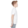 thumbnail image 3 of UltraClub 8210Y Youth Cool & Dry Polo White X-Large, 3 of 3