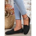 thumbnail image 4 of Knitted Flats, Soft Bottom, Slip-on Loafers, Breathable, Non-slip, Comfortable Footwear, 4 of 5