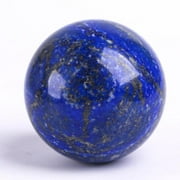 Natural 20mm Blue Lapis Lazuli Crystal Quartz Sphere Ball Healing V6Q3