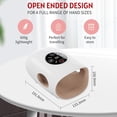 thumbnail image 6 of Hand Massager with Heat and Compression, Cordless Hand Massager for Arthritis and Carpal Tunnel, Finger and Palm Massage Machine for Pain Relief, Relaxation at Home, Office, 6 of 7